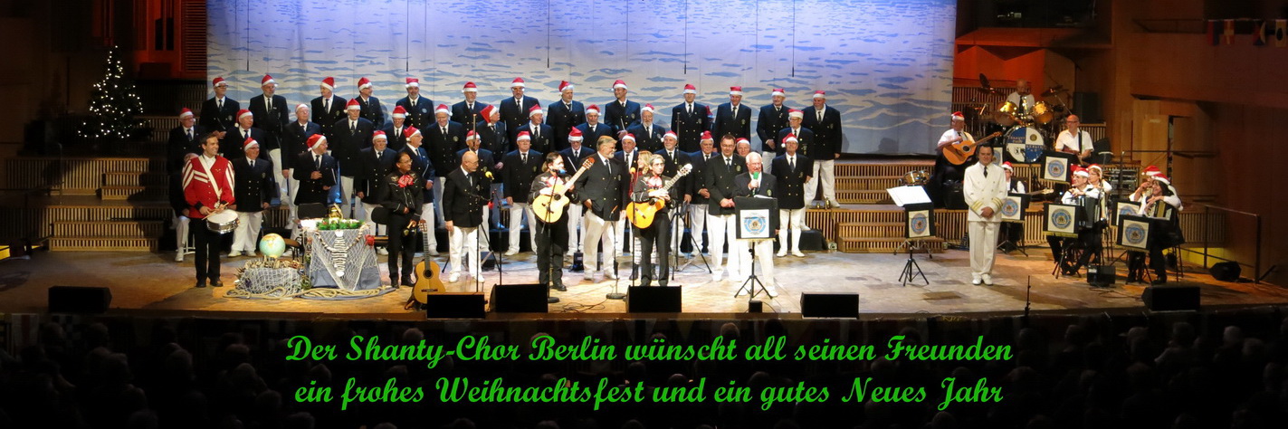 Der Shanty-Chor Berlin wünscht Frohe Weihnachten