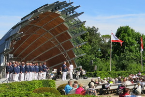 Shanty-Chor Berlin - Mai 2014 - Chorreise nach Usedom - Konzertmuschel Seebad Heringsdorf