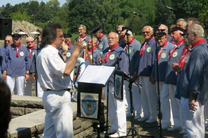 Shanty-Chor Berlin - August 2015 - Modellbootbörse im Britzer Garten