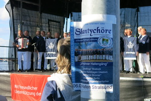 Shanty-Chor Berlin - August 2016 - Seglarträff Stralsund