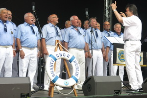 Shanty-Chor Berlin - Juli 2018 - Tegeler_Hafenfest - Hauptbühne