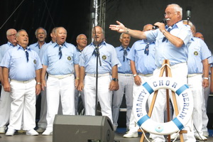 Shanty-Chor Berlin - Juli 2018 - Tegeler_Hafenfest - Hauptbühne