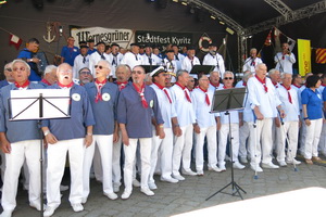 Shanty-Chor Berlin - Juni 2019 - 6. Brandenburger Shanty-Festival beim Stadfest in Kyritz