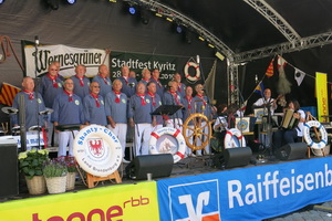 Shanty-Chor Berlin - Juni 2019 - 6. Brandenburger Shanty-Festival beim Stadfest in Kyritz