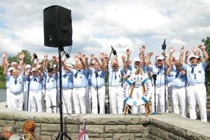 Shanty-Chor Berlin - August 2019 - Modellbootbörse im Britzer Garten