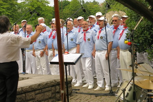 Shanty-Chor Berlin - August 2021 - Modellbootbörse im Britzer Garten