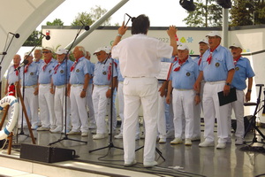 Shanty-Chor Berlin - Juni 2022 - Shanty-Festival auf der Landesgartenausstellung in Beelitz