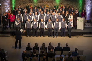 Shanty-Chor Berlin - Januar 2024 - Firmenfeier des Deutschen Raiffeisen Verbands - Foto: DRV / Christian Thiel