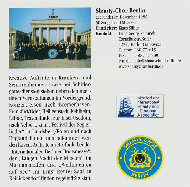 Shanty-Chor Berlin | Weihnachten auf See
